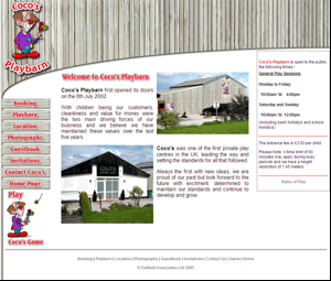 Coco's Website Coco's Website